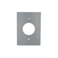 Tampa 1 Posto Redondo para Condulete Plastibox Tramontina Cinza - 1