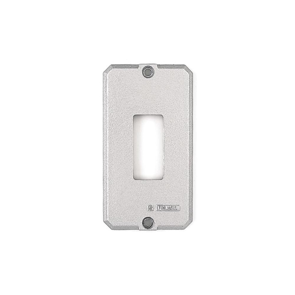 Tampa para Condulete 1/2 e 3/4 Tramontina com 1 Posto Vertical e com Pintura Eletrostática a Pó - 1