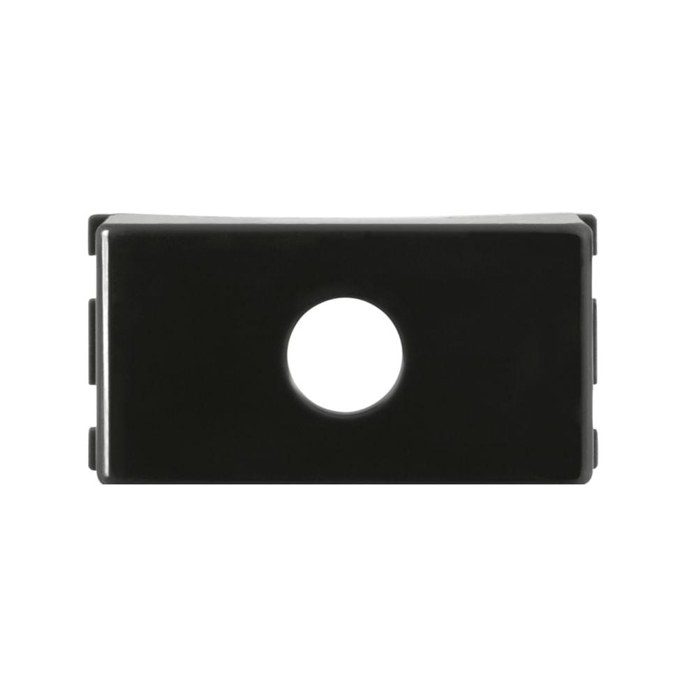 Módulo Tampo com 1 Furo 9,5 mm Tramontina Grafite - 1