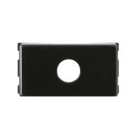 Módulo Tampo com 1 Furo 9,5 mm Tramontina Grafite - 1