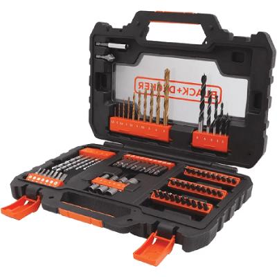 Jogo B+D 76 Peças Black + Decker