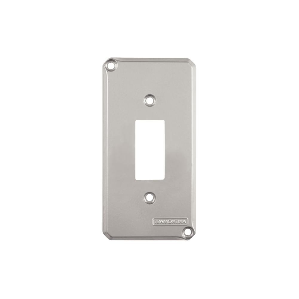 Tampa para Condulete 1 Tramontina com 1 Posto Vertical - 1