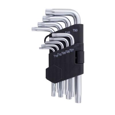 Chave Torx S Furo 9 Peças Western