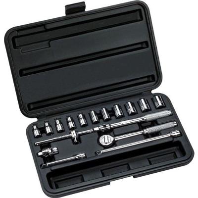 Jogo De Soquete 1/4 17 Peças 4-13Mm Stanley