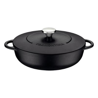 Fritadeira Tramontina Trento Ferro Esmaltado Antiaderente 28cm 4,1L