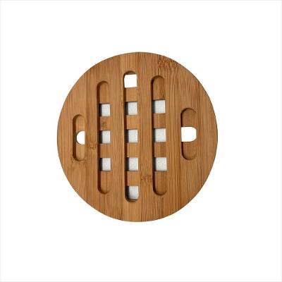 Descanso De Panela De Bambu 18cm Zahav