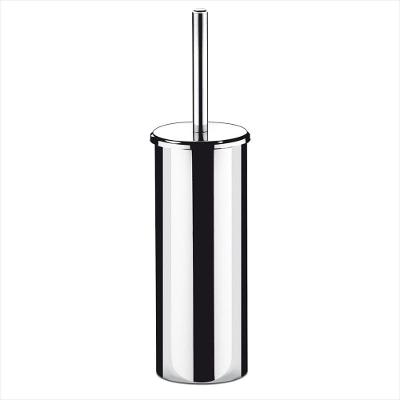 Suporte Inox com Escova para Banheiro