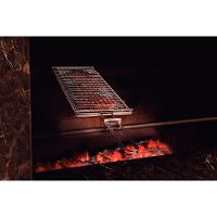 Grelha Tramontina Churrasco Inox 76x18,1cm - 2