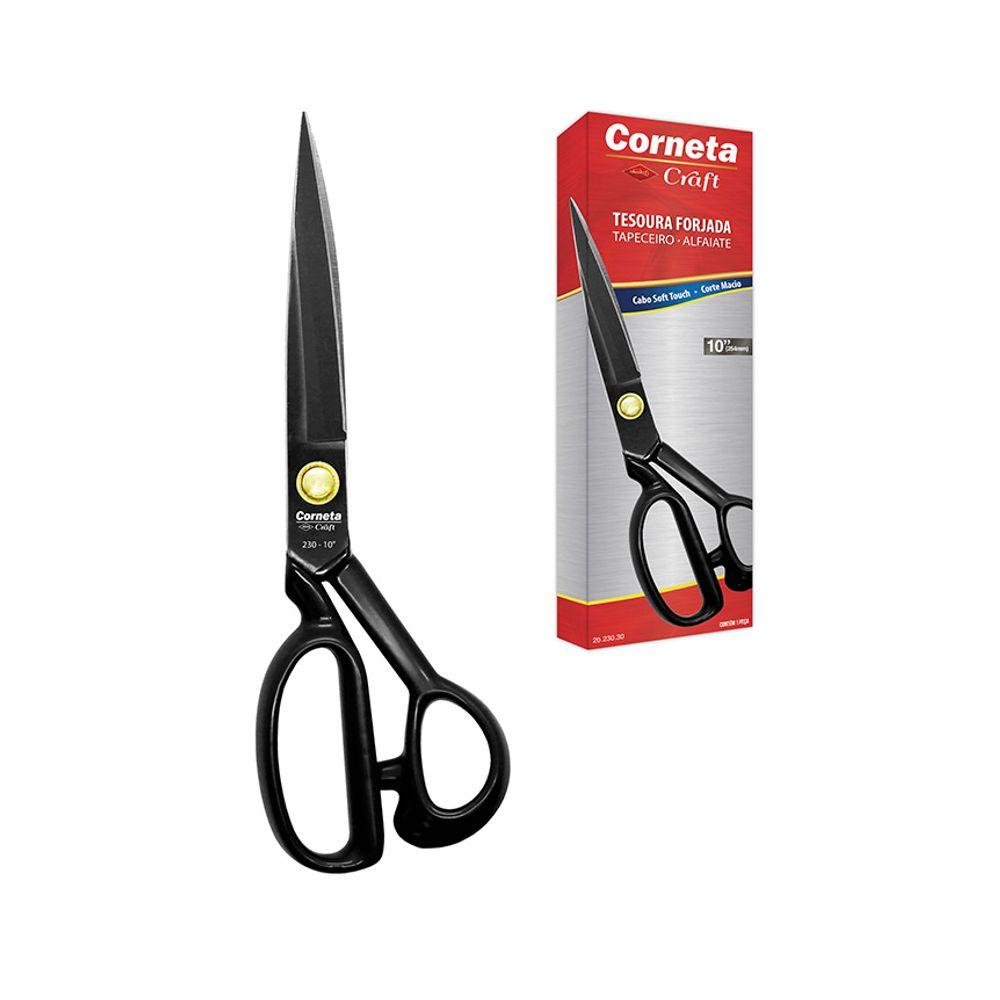Tesoura Tapeceiro Alfaiate 10" Corneta - 1