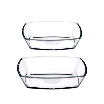 Jogo 2 Saladeiras Tokio 8,6X12Xh3,1cm/ 10X14Xh3,6cm Pasabahçe