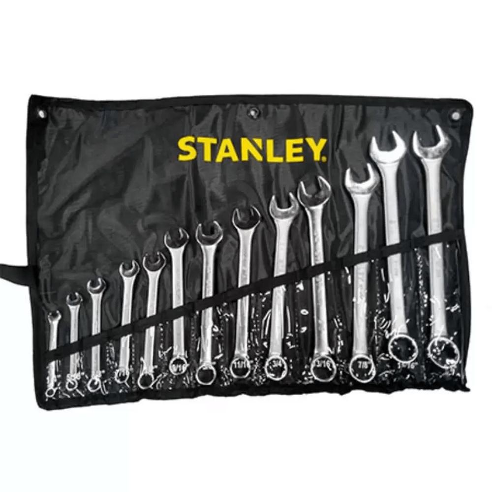 Jogo De Chaves Combinadas 13 Peças (1/4-1) Stanley - 1