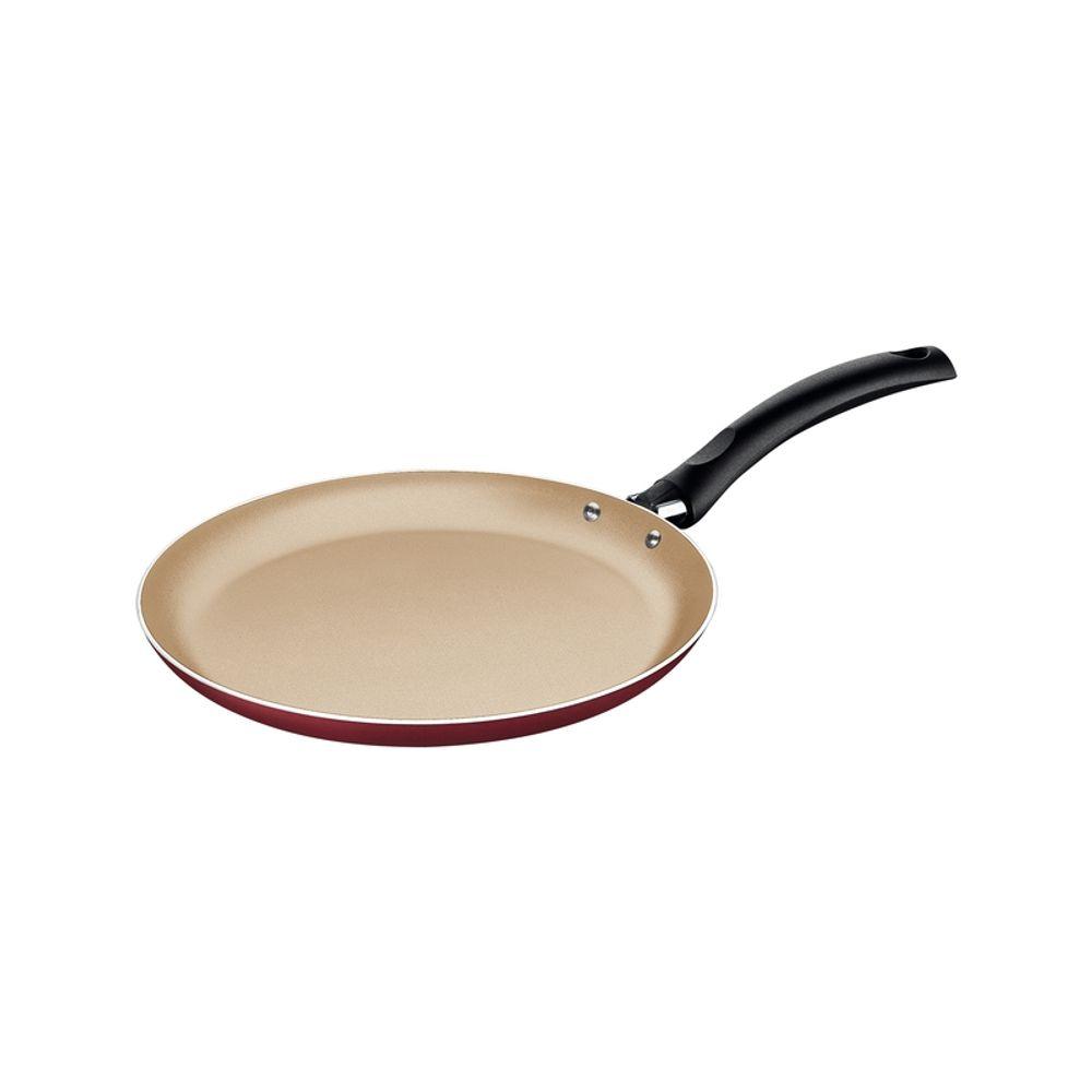 Panquequeira Alumínio 22Cm Turim Vermelho Tramontina - 1