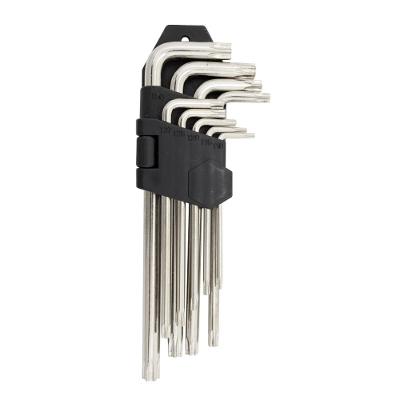 Chave Torx Longa S Furo 9 Peças Western