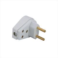 Plugue Angular 2P 20 A 250 V Tramontina Branco - 1