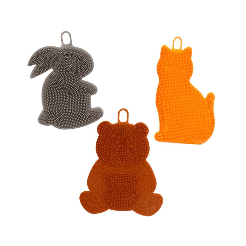 Escova Multiuso para Limpeza de Animais 12,5cm - 2