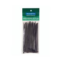 Abraçadeira de Nylon 100x2,5x1 mm Tramontina Preta - 2