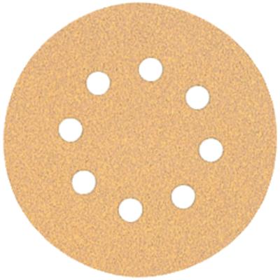 Discos Lixa 5 Grão 80 Grosso 8 Furos 5 peças Dewalt