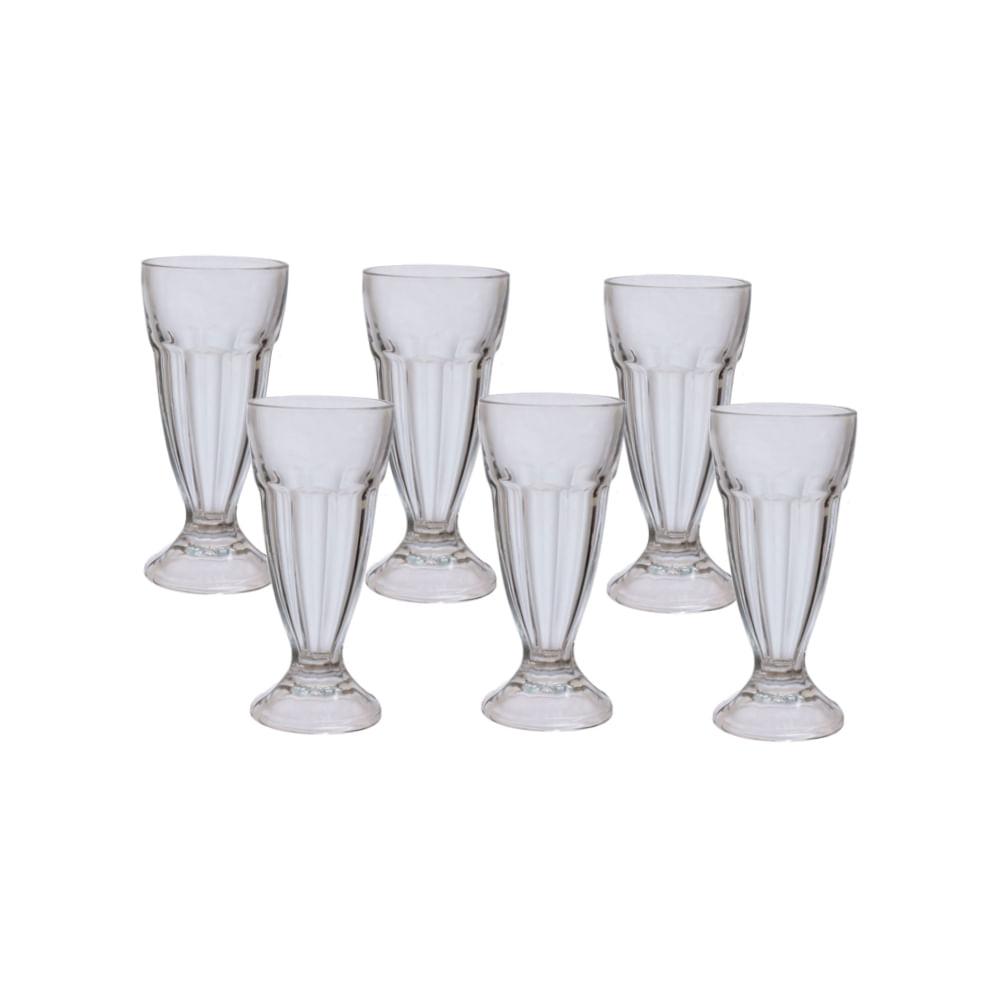 Taça para Milk Shake 310ml com 6 Unidades - Hauskraft - 1