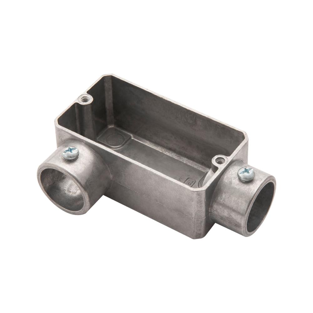 Condulete Fixo 3/4 Tipo LR Tramontina sem Tampa e sem Rosca - 1