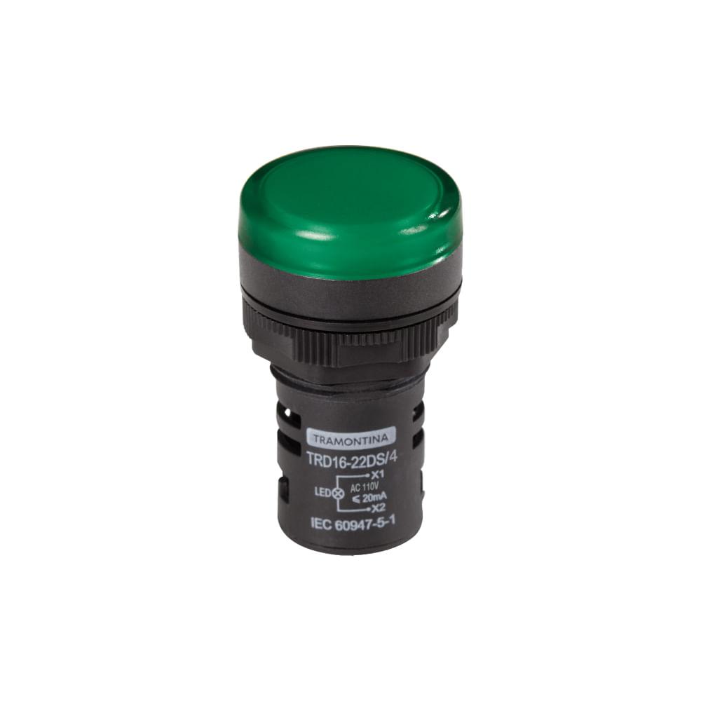 Sinalizador Tramontina TRD16-22DS/4 110 V Verde - 1