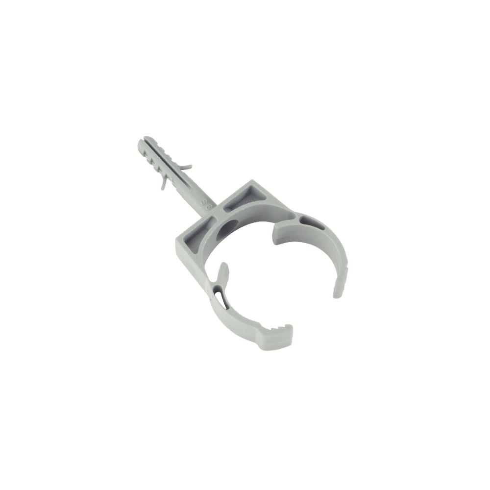 Abraçadeira com Bucha 3/4 Tramontina Cinza - 1