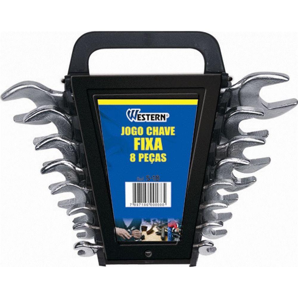 Chave Fixa 6A22 Rk 8 Peças Western - 1