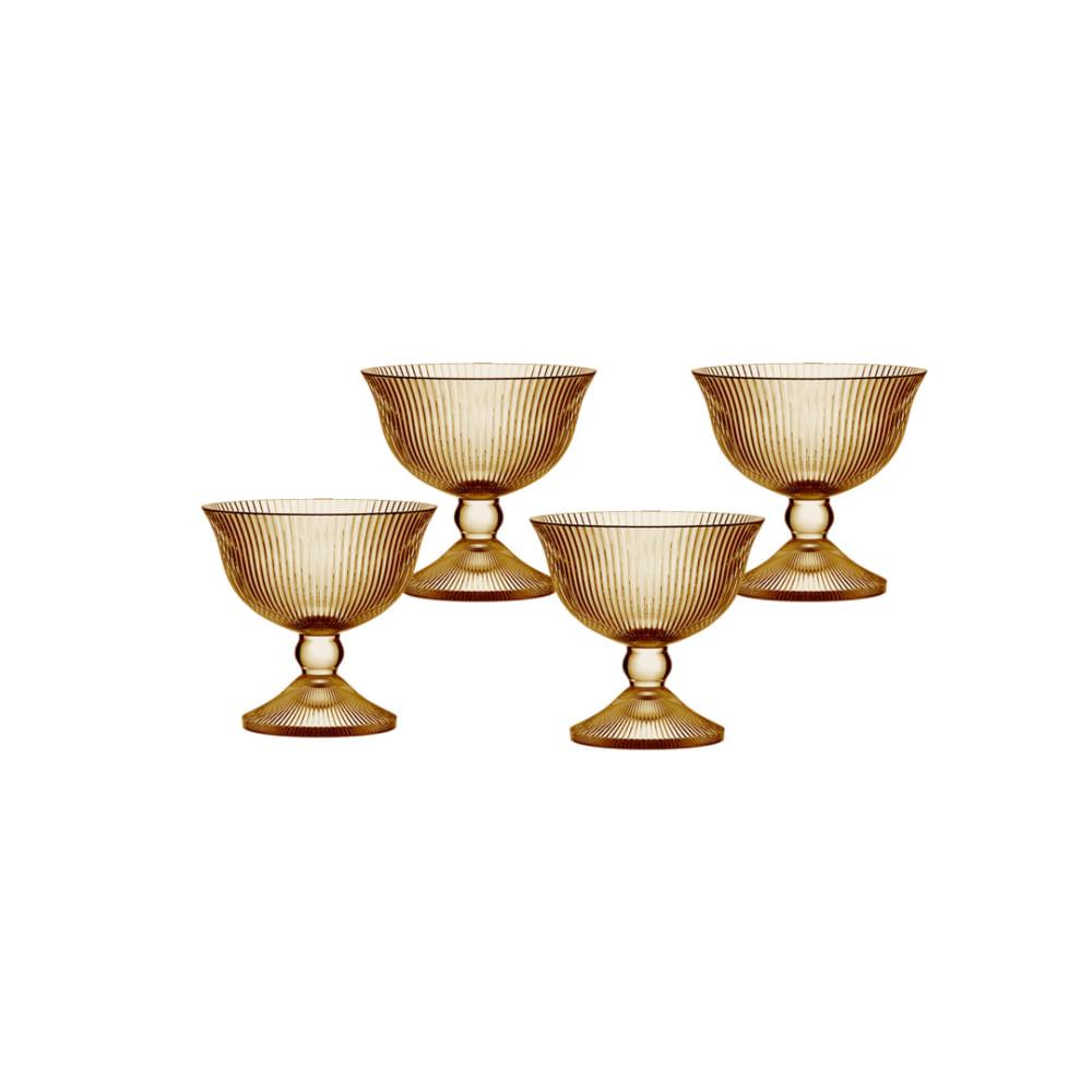 Taça de Vidro para Vinho Tinto Graft 200ml com 4 Peças - Hauskraft - 1