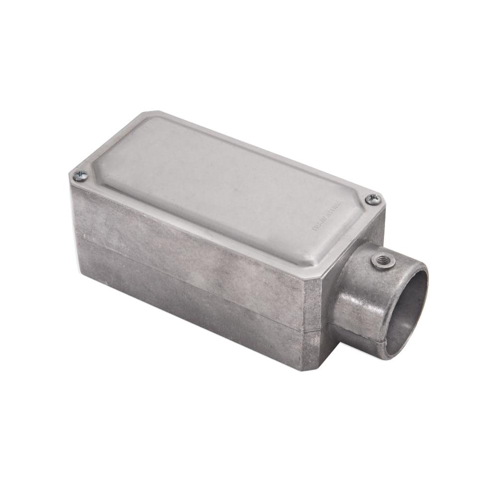 Condulete Fixo 1 Tramontina Tipo E com Tampa Estampada sem Rosca - 1