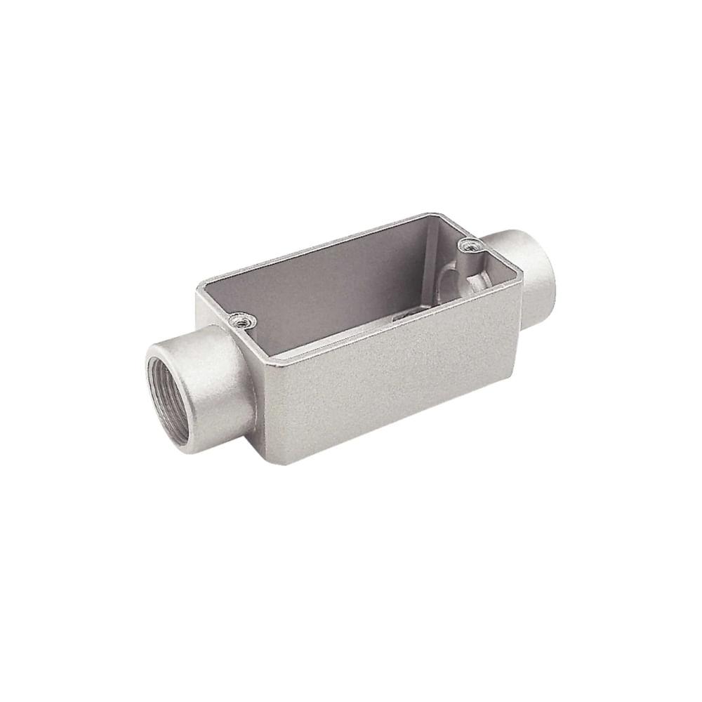 "Condulete Fixo 2.1/2 Tramontina Tipo C com Tampa sem Rosca	" - 1