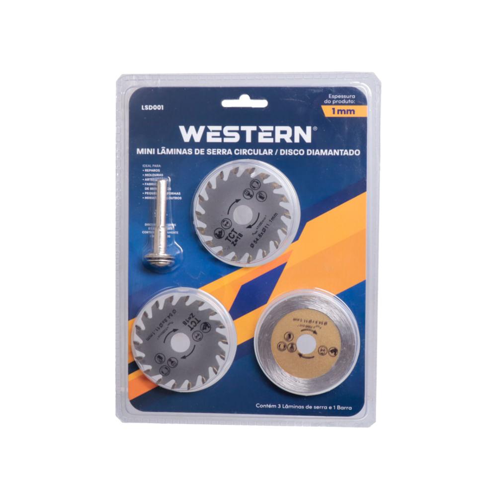 Lâmina de Serra Circular Disco Diamantado - Western - 2