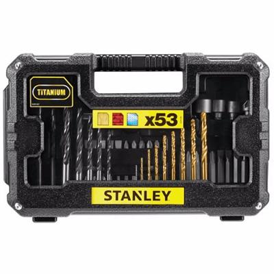 Jogo Para Furar E Parafusar 53 Peças Stanley