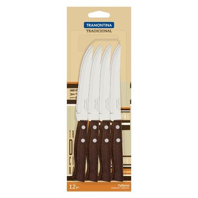 Conjunto Faca Churrasco Inox 12 Peças Tramontina