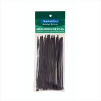 Abraçadeira de Nylon 95x2,4 mm Tramontina Preta - 1