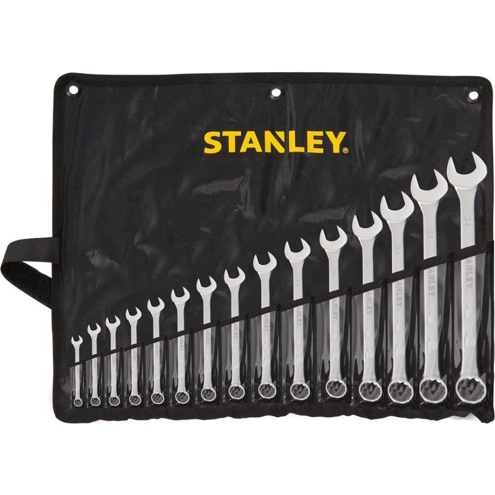 Jogo de Chaves Combinadas (6-32Mm) 15 Peças Stanley - 1