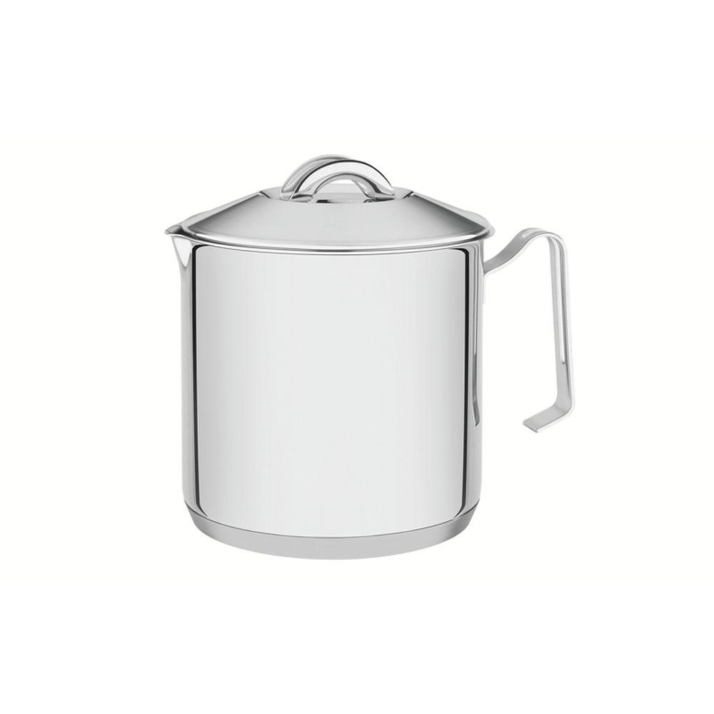 Fervedor Tramontina Solar Inox Fundo Triplo com Tampa 14cm 2L - 2