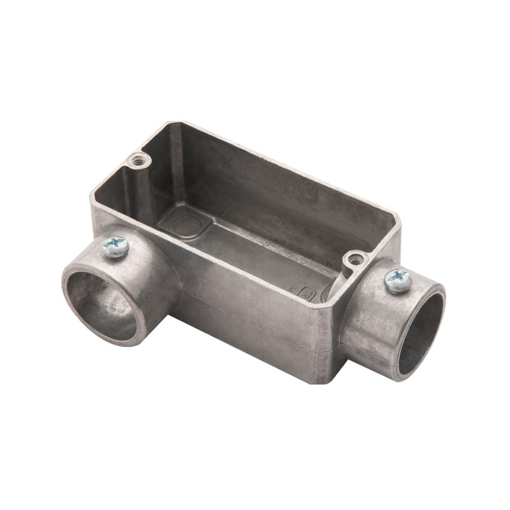 Condulete Fixo 1/2 Tipo LR Tramontina sem Tampa e sem Rosca - 1