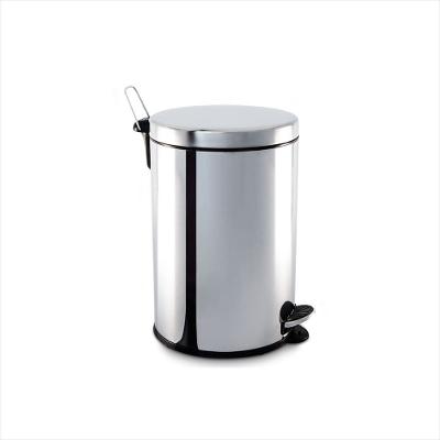 Lixeira Inox com Pedal e Balde 20 Litros