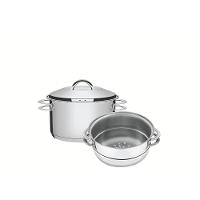 Cuscuzeira Tramontina Solar Inox com Alças 2 peças 16cm - 2