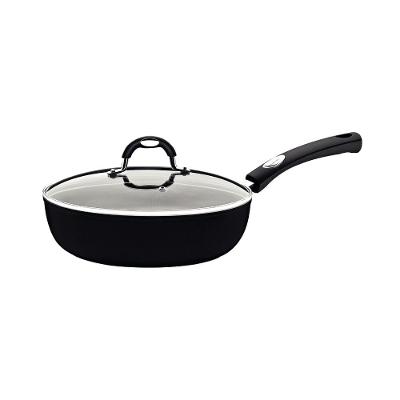 Frigideira Funda Tramontina Mônaco Antiaderente Preto 24cm 2,7L