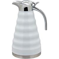 Garrafa Térmica Parede Dupla Inox Branco 1,6L Muller 27X17X15Cm - 1