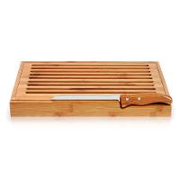 Migalheira Em Bambu Com Faca Verona - 2 Pçs Welf - 2