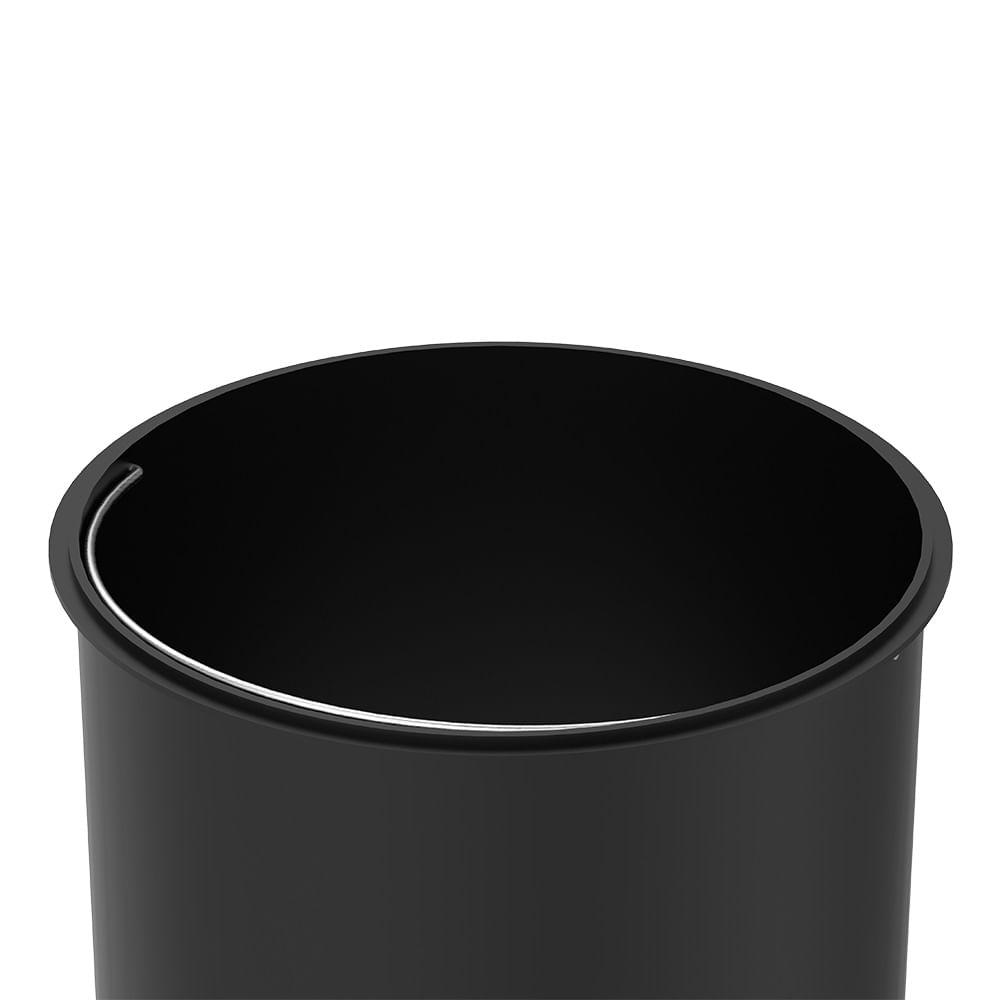 Lixeira com Pedal e Balde Spin 5 Litros Inox - Brinox - Praticidade e Estilo - 4