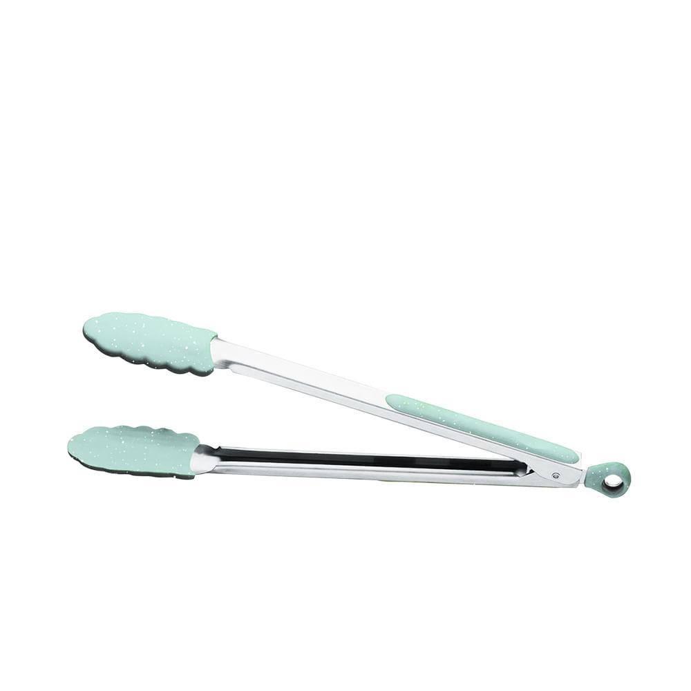 Pegador Universal de Silicone Flexível 34 Centímetros Verde - Brinox - Praticidade e Estilo - 1