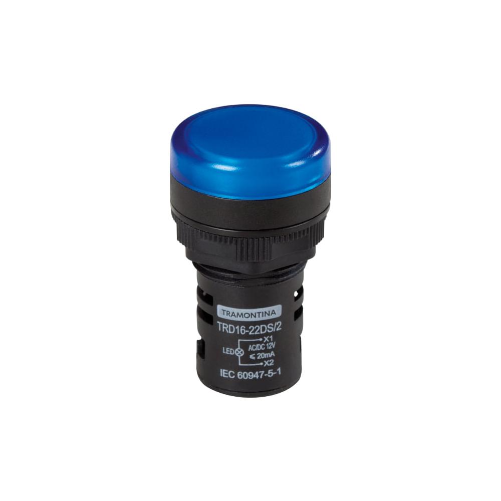 Sinalizador Tramontina TRD16-22DS/2 12 V Azul - 1