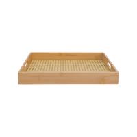 Bandeja Retangular de Bambu 39cm - Hauskraft - 2