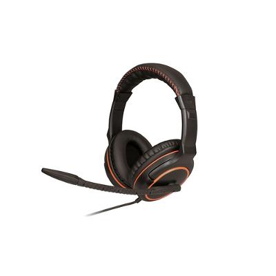 Headset Gamer Beast OEX Preto/Laranja