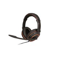 Headset Gamer Beast OEX Preto/Laranja - 1