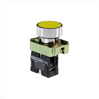 Botão de Impulso Tramontina Trp2-Ba51 1na Amarelo com Base de Metal - 1