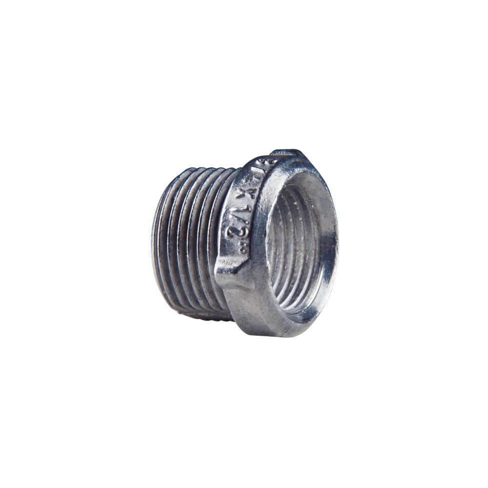 Redução com rosca 1.1/4 x 1/2 - 1