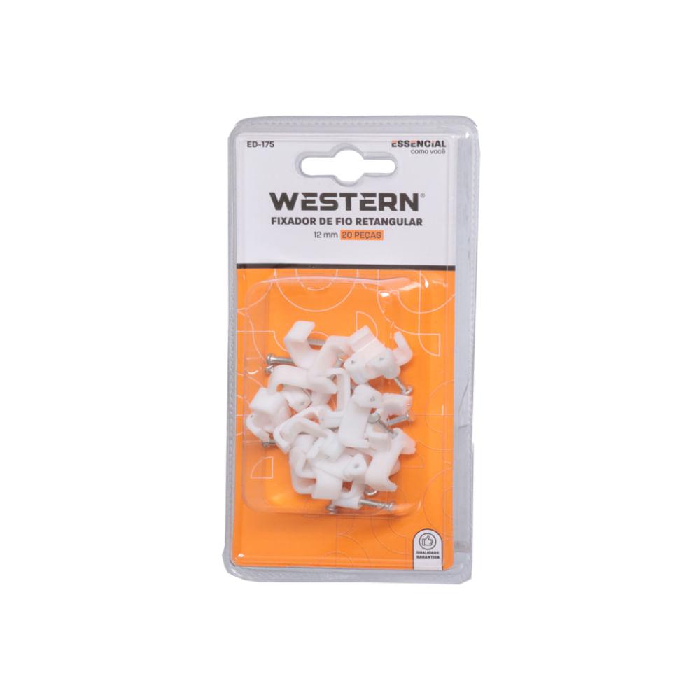 Grampos Fixadores de Fio Reto 12mm - Pacote com 20 Unidades - 2